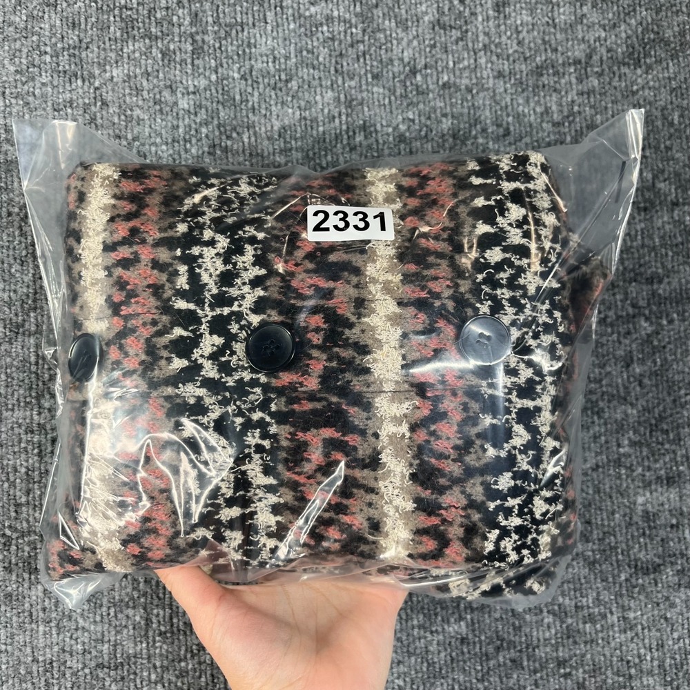 Basler Cardigan Sweater Women Multicolor Textured Tight knit Striped Warm Winter - Picture 13 of 13